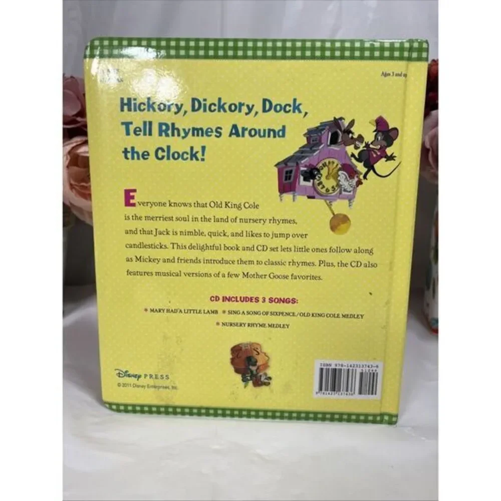 Disney‎ Nursery Rhymes Read-Along Storybook and CD